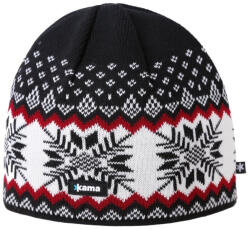 Kama A137 kötött merinó sapka fekete