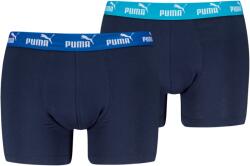 PUMA Elements Basic Boxers 2P férfi boxer S / sötétkék