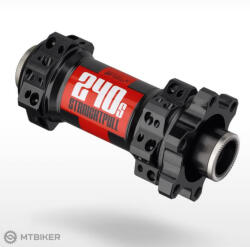 DT Swiss 240s első agy, 28 lyuk, Boost, Straightpull, 15x110 mm