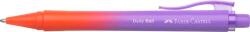 Faber-Castell Golyóstoll, 0, 34 mm, nyomógombos, piros-lila tolltest, FABER-CASTELL „Daily Ball Flow, kék (TFC140682)