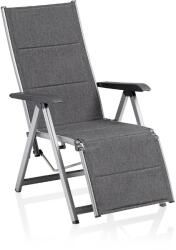 Kettler Basic Plus Padded alumínium relaxációs szék, ezüst/antracit (0301216-9000)