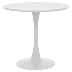  Masa gradina rotunda PLEZURO diametru 60 cm, alb, din otel (MGDW09060WH)