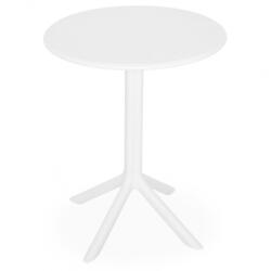  Masa rotunda CIRCLE inaltime 75 diametru 60 alb (MGDW103WH)