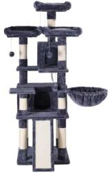 SONGMICS Feandrea XXL macskafa, 168 cm-es macskatorony, antracit szürke (PCT019G01)