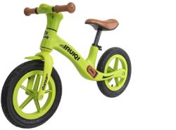  IRUIQI gyerekkerékpár pedálok nélkül, gumikerékkel és állítható üléssel, +3 év, zöld Z-TOOLS / ZTS8256