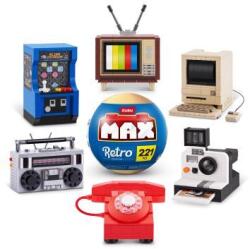 ZURU Zuru: Joc de construcție Max, Obiecte retro, Seria 1 - multiple