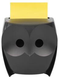 3M POSTIT Dispenser pentru blocnotes, "Z", 3M POSTIT "Owl", negru 7100322315 (7100322315)