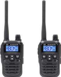 PNI Kit 2 statii radio portabile PNI PMR R45 PRO 446MHz 0.5W 99CH programabile 16 PMR VOX TOT BCL Scan Roger Beep (pni-r45-2) Statii radio