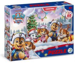dodo Puzzle DoDo de 60 piese - Crăciunul Patrulei Cățeilor (200696) Puzzle