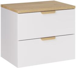 Comad Set dulap Comad Aster White ASTER WHITE 82-60-46-2S, blat Comad Nordic Cremona CREMONA 89-60-46 M (SETASWBCREMONA60CM)