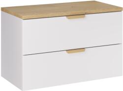 Comad Set dulap Comad Aster White ASTER WHITE 82-80-46-2S, blat Comad Nordic Cremona CREMONA 89-80-46 M (SETASWBCREMONA80CM)