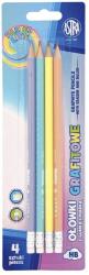 Astra Creion grafit ASTRA PEN Pastel radieră triunghiulară HB 4 buc/blister 206022030 (206022030)