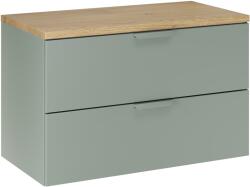 Comad Set dulap Comad Aster Green ASTER GREEN 82-80-46-2S, blat Comad Nordic Cremona CREMONA 89-80-46 M (SETASGBCREMONA80CM)