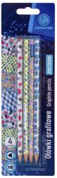 Astra Creioane grafit ASTRA PEN Patterns triangular HB 4 buc/blister 206023014 (206023014)