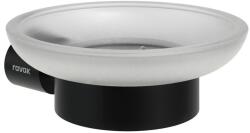 RAVAK Fold FD 200.20BLM fali szappantartó, matt fekete X07P1355 (X07P1355) - szaniterplaza