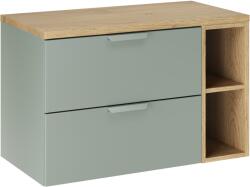 Comad Set dulap Comad Aster Green ASTER GREEN 82-60-46-2S, blat Comad Nordic Cremona CREMONA 89-80-46 M, CREMONA UN 81-20-44 (SETASGBCREMONA80CMLR)