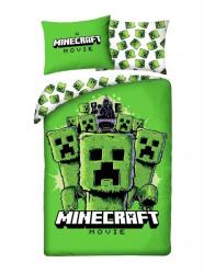Halantex Minecraft: Set lenjerie de pat din bumbac - 140 x 200, 70 x 90 cm (MNM 015BL) Lenjerie de pat