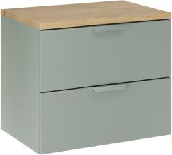 Comad Set dulap Comad Aster Green ASTER GREEN 82-60-46-2S, blat Comad Nordic Cremona CREMONA 89-60-46 M (SETASGBCREMONA60CM)