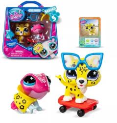 TM Toys Littlest PetShop: Set figurine de joacă - 2 bucăți, seria 5 - Chill&Chase (G7415416) Figurina