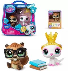 TM Toys Littlest PetShop: Set figurine - 2 buc. , seria 5 - Books & Bling (G7417418) Figurina