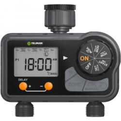 Fieldmann kétzónás digitális időzíthető öntözésvezérlő FZH 2025 (50007377) (50007377)