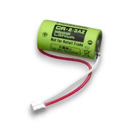 Panasonic elem CR-2/3AZ, csatlakozóval, 1db/csomag (CR-2/3AZWP)