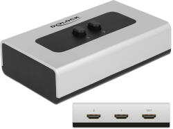 Delock 2 portos manuális, HDMI-kapcsoló