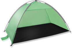 Sersimo XXL félig zárt strandsátor UV-védelemmel, szigetelt padlóval, 210x120x112 cm, zöld (PT-034)