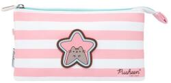 Pusheen Tolltartó, 3 rekeszes, Cipzárral zárható, 21 x 7 x 7 cm