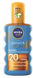 Nivea Ulei Spray Autobronzant cu Protectie Solara Nivea Sun Protect & Bronze, SPF 20, 200 ml (MAG1008584TS)