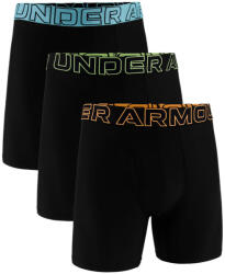 Under Armour Boxeri pentru bărbați Performance Tech - Solid 6in 3Pack Blue Haze XL