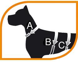 Ferplast Ergotrekking kutyahám - barna, S