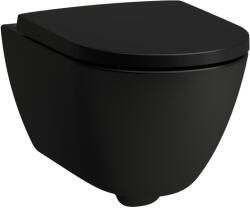 Laufen Pro X wc csésze függesztett perem nélkül mély öblítéssel fekete matt H8208607160001 (H8208607160001)