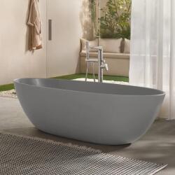 Villeroy & Boch Cada de baie freestanding, ovala, 170x75 cm, Quaryl, gri mat (Matt Grey), Villeroy & Boch Antao UBQ170TAO7V-3S UBQ170TAO7V-3S (UBQ170TAO7V-3S)