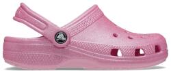 Crocs Crocs, Sarokpántos csillámos crocs papucs, Világos rózsaszín, 27-28 EU (206992-6XE-27-28)