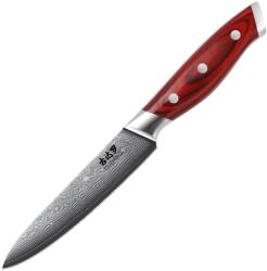 Gudaro - Damaszkuszi univerzális konyhakés KENSHO 5", hossza 12, 5 cm GD1002-B (GU0011)