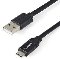 StarTech Startech. com USB-A - USB Type-C adat- és töltőkábel 2m fekete (USB2AC2M10PK) (USB2AC2M10PK) (USB2AC2M10PK)