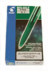 Pilot F Super Grip G Kupakos Golyóstoll - 0.7 mm, Zöld (PIBS GG FG) (PIBS GG FG)