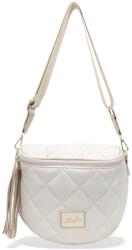 ZELLIA Női Oldaltáska 21028 Beige Matt - Steppelt - (ZLK-21028-62397544)