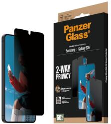 Panzer Стъклен протектор PanzerGlass 2-Way Privacy Ultra-Wide Fit w EasyAligner за Samsung Galaxy S26, черен (5715685033889)