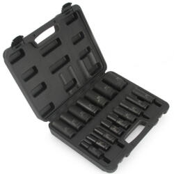 MAR-POL Gépi dugókulcs klt. 16db-os 1/2" 8-32mm BJC (M58295) (M58295)