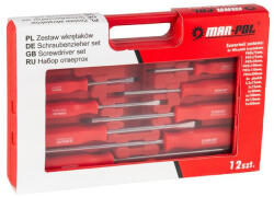 MAR-POL Csavarhúzó készlet üthető 12db-os MAR-POL (M61004)