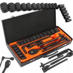 MAR-POL Dugókulcs készlet 1/2" 8-32mm 24db-os 12szög. BJC (M58230)
