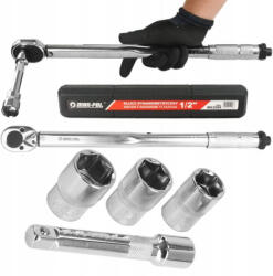 MAR-POL Nyomaték kulcs készlet 1/2" 28-210Nm (17-19-21mm) MAR-POL (M53589)