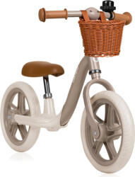 Lionelo Alex Plus Gyerek Futóbicikli Beige Sand - Stabil Tanuló Futóbicikli Állítható Üléssel 3 Éves Kortól
