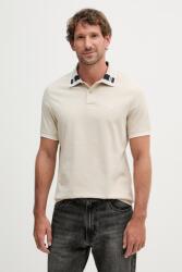 Barbour póló férfi pamut Callington - bézs XL