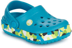 Crocs Saboti Băieți Crocband Glow Confetti BandCgT Crocs albastru 24 / 25