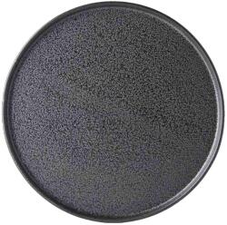 Made in Japan Farfurie pentru cină ASPHALT SLAB 24 cm, negru, ceramică, MIJ (MIJC0494)