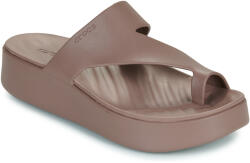 Crocs Flip-Flops Femei GETAWAY PLATFORM TOE LOOP Crocs Maro 37 / 38