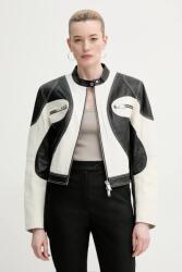 Gestuz bőrdzseki - fekete 40